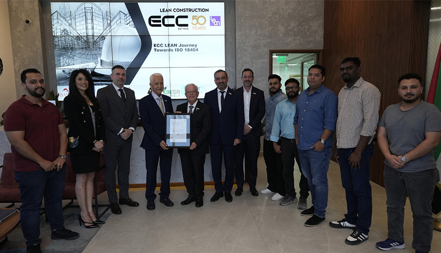 ISO 18404 Recertification: Advancing Lean Management at ECC Contracting