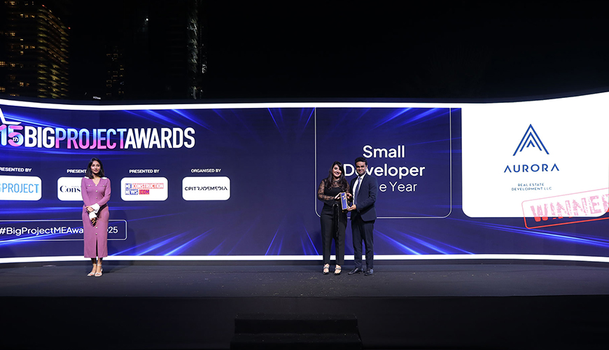 Aurora Wins ‘Small Developer of the Year’
