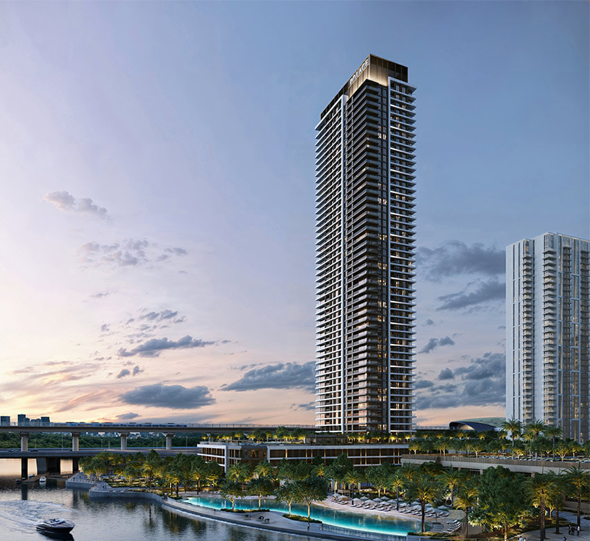Palace Residences Creek Blue