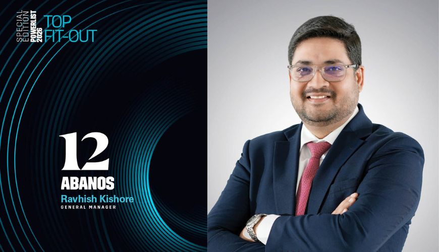 Abanos Featured Among Design Middle East’s Top 50 Fit-Out Companies